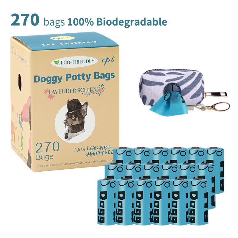 New Poop Bag 1.5 Silk EPI Environmentally Friendly Fully Degradable