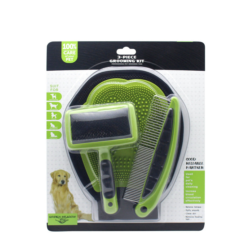 Pet Cleaning Set Hair Grooming Comb Floating Remover