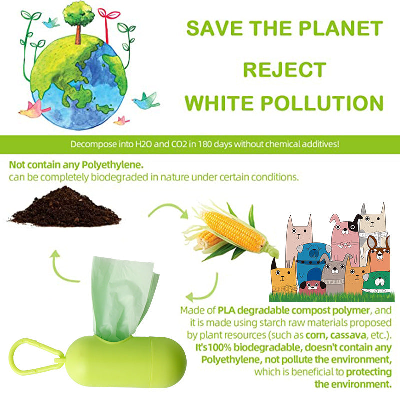 Biodegradable Compost Poop Pet Picking Bag