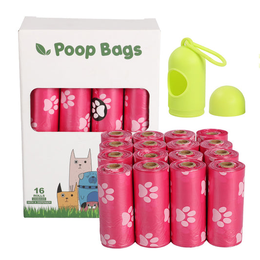 Dog Poop Bag of 8, 12, 16, and 20 Rolls
