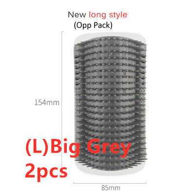 Cat Self-Grooming Brush Wall Rubbing