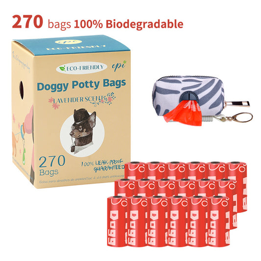 New Poop Bag 1.5 Silk EPI Environmentally Friendly Fully Degradable