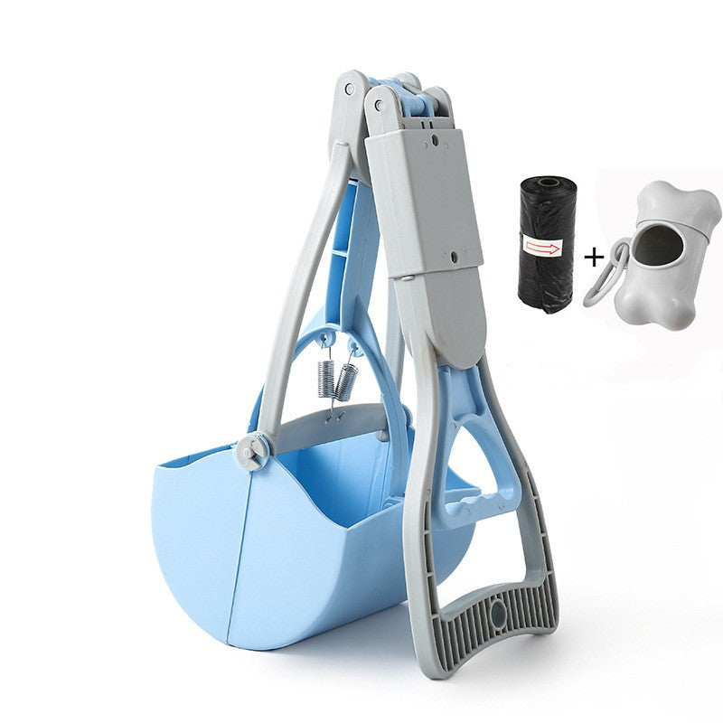Dog Poop Picker Out Walking