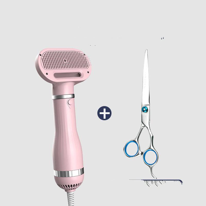 Pet Brushing Hair Dryer Integrated Machine