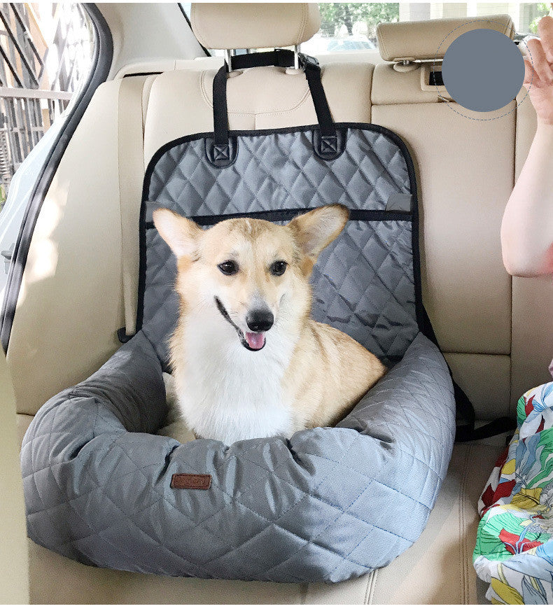 Pet Carrier Folding Car Seat Pad Thickened Multi-purpose