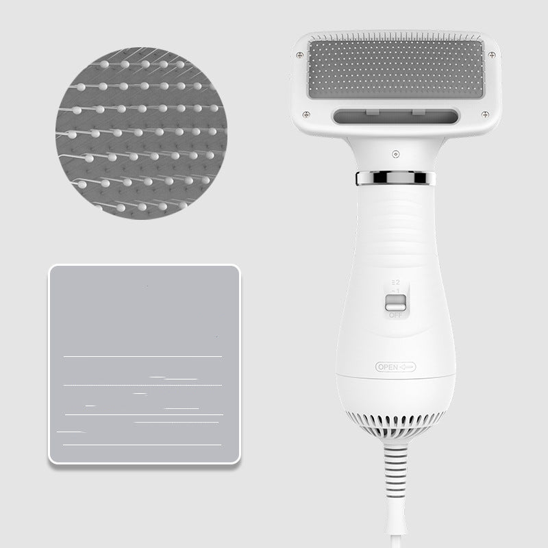 Pet Brushing Hair Dryer Integrated Machine