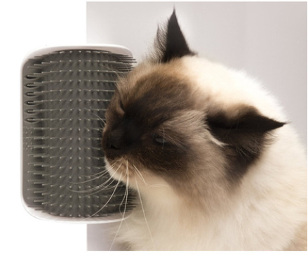 Cat Self-Grooming Brush Wall Rubbing