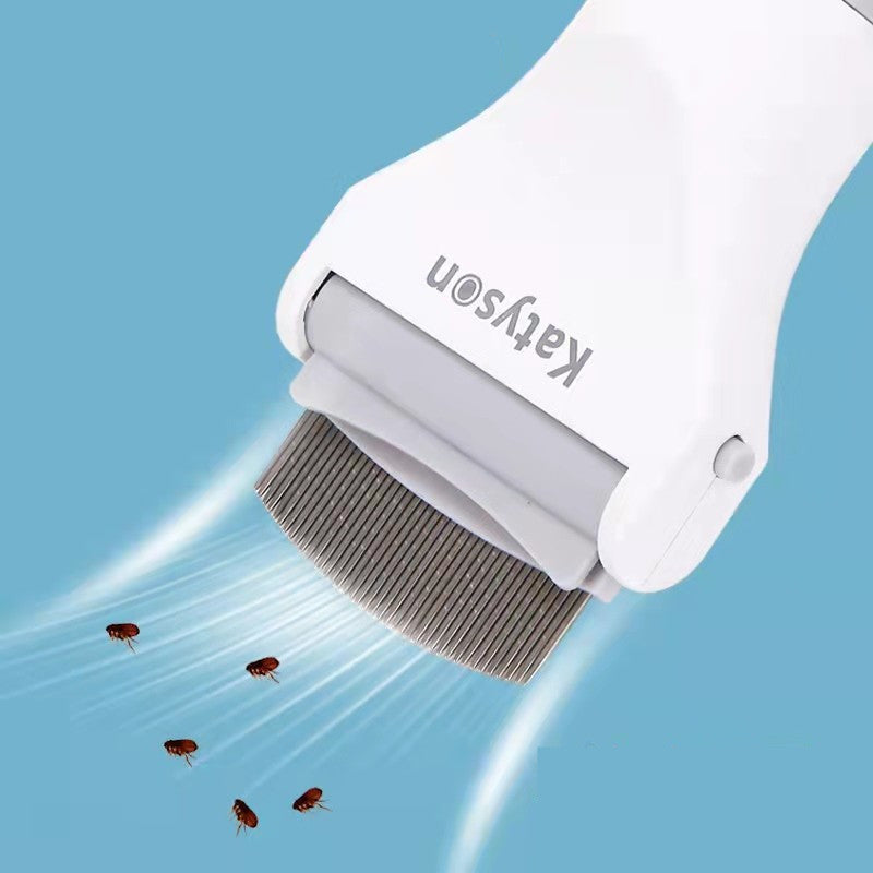 Rechargeable Hair Comb Pet Flea Cleaner