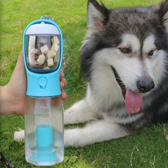 Portable Pet Water Bottle and Food Feeder